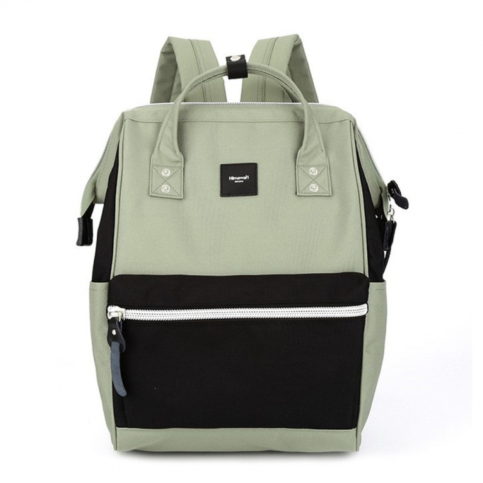 Rucsac spațios pentru laptop verde și negru cu port USB - Himawari PTR-1881-37(1) [5]