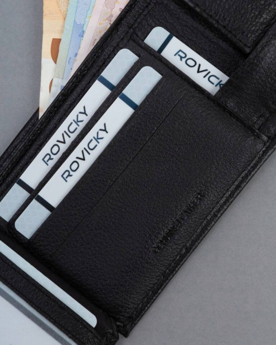 Portofel barbati din piele naturala Cavaldi 0035L-PDM-BP BL [8]