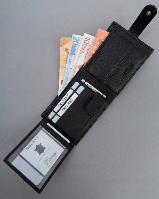 Portofel barbati din piele naturala Cavaldi 0035L-PDM-BP BL [6]