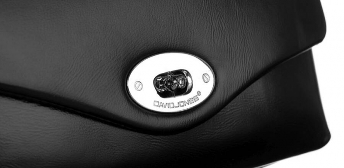 Geanta messenger de dama mica din piele ecologica - David Jones PTR-CM6439-5899 BL [4]