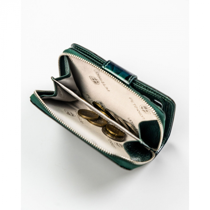 Portofel dama din piele naturala Peterson PTR-PTN PS115-FDS GREEN [10]