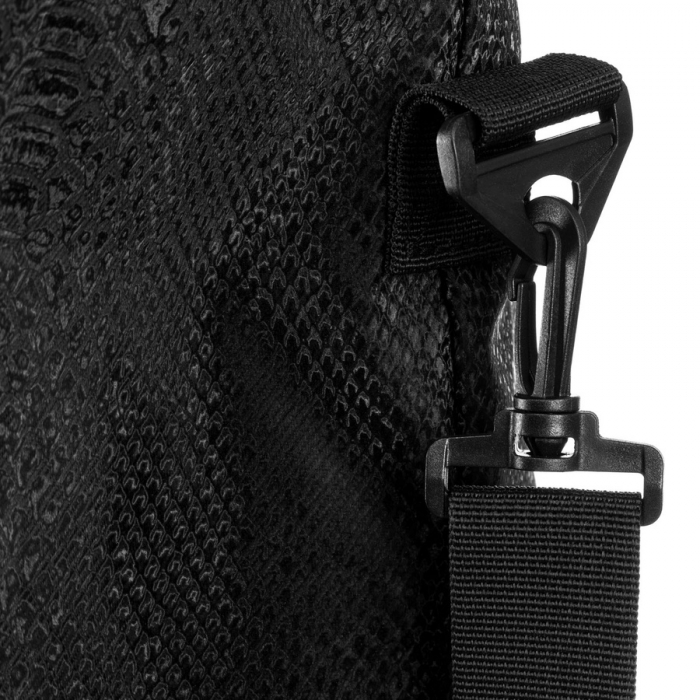 Geantă mare de damă, din poliester negru cu model animal - Rovicky PTR-R-TZ15605-2479 BLACK [5]