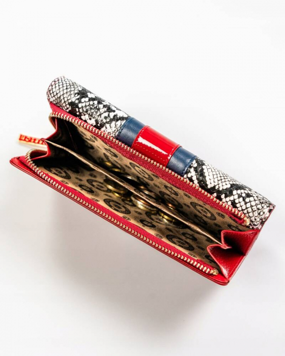 Portofel dama din piele naturala Peterson PTR-PTN ST-415-1490 SNAK [8]