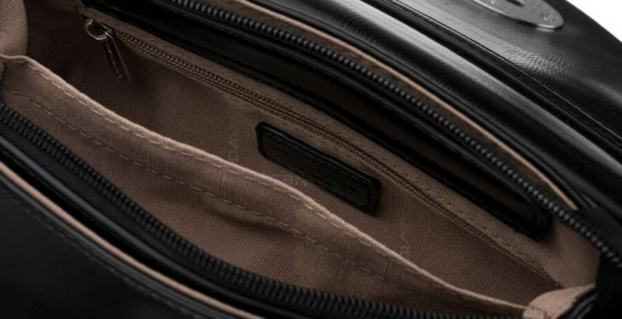 Geanta messenger de dama mica din piele ecologica - David Jones PTR-CM6439-5899 BL [6]