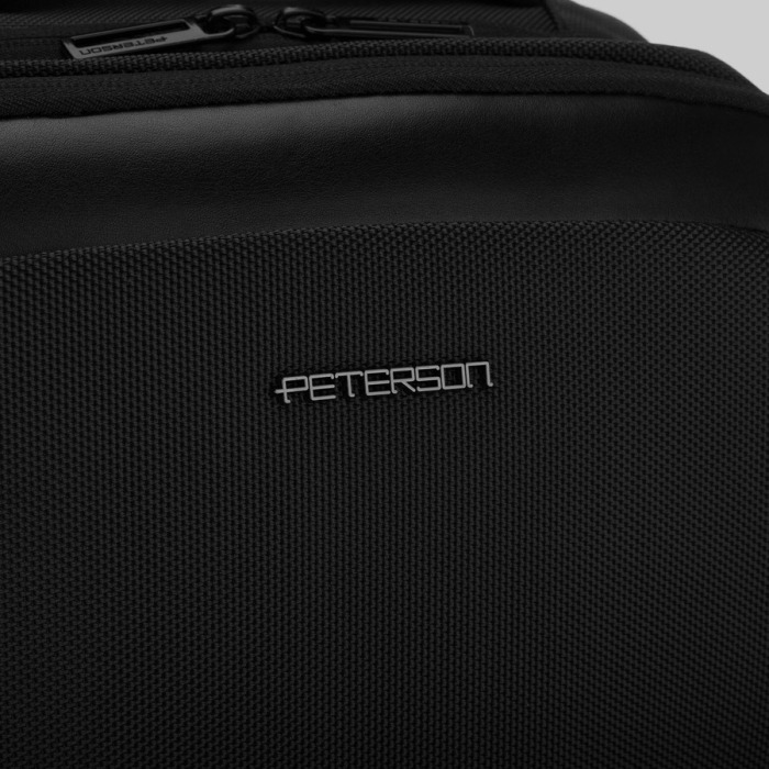 Rucsac de călătorie negru din poliester cu bretele reglabile - Peterson PTR-PTN HY243-7062 BLACK [13]