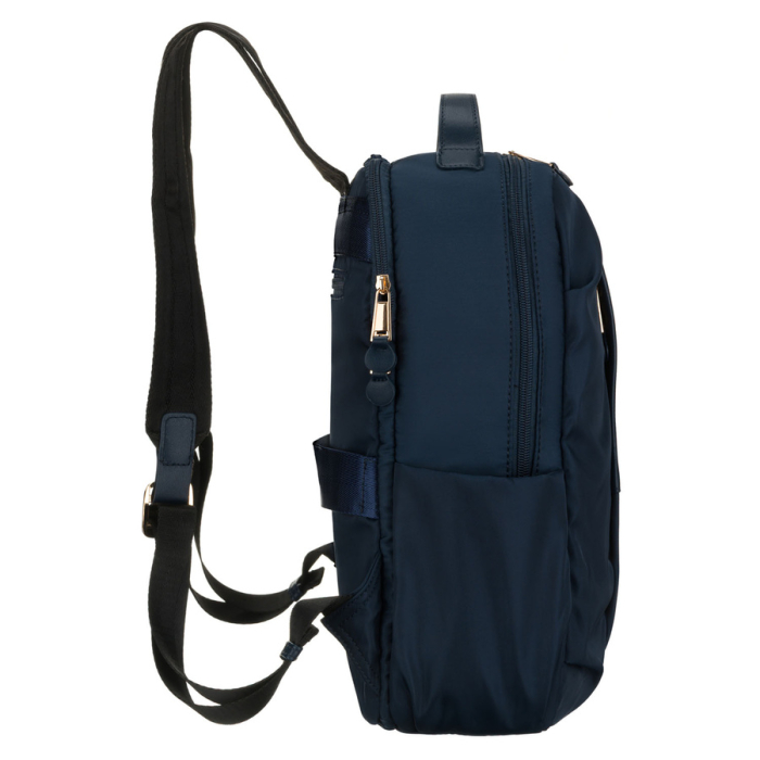 Rucsac de damă din nylon bleumarin cu mâner pentru prindere la valiză - Peterson PTR-PTN JN-09-0054 NAVY [6]