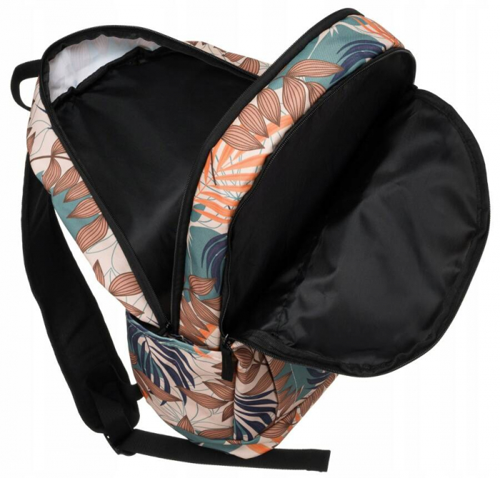 Rucsac clasic de damă din poliester cu model de plante - Rovicky PTR-R-PST-9299 05 [7]