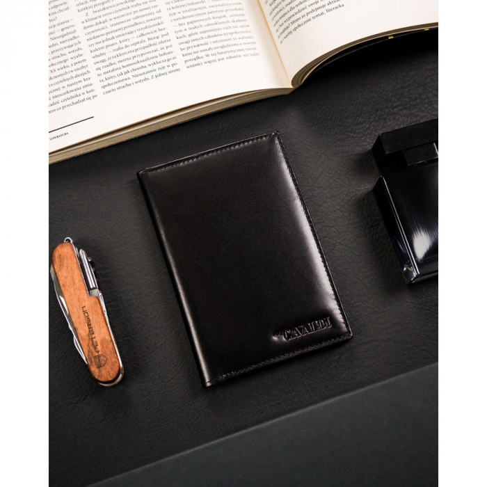 Portcard din piele Cavaldi CW-PAS-LGV-5175 BL [2]