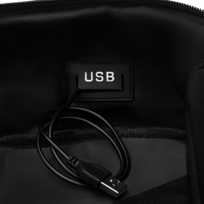 Rucsac de călătorie negru din poliester, perfect pentru bagajul de mână - Peterson PTR-PTN BHX-04 -0048 Bl [17]