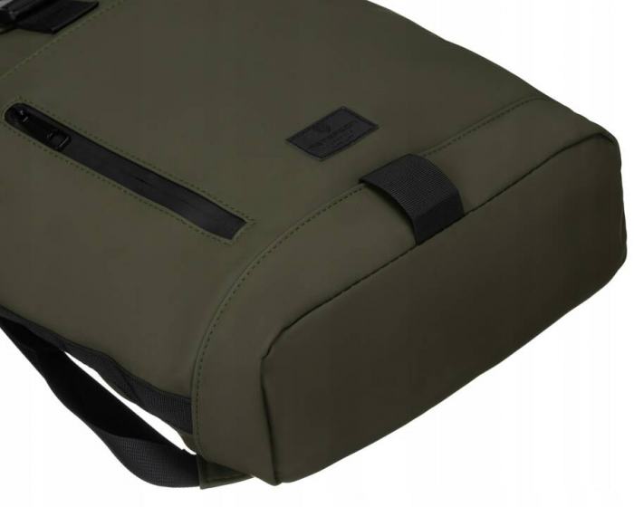 Rucsac mare, verde rulant, cu buzunar pentru laptop - Peterson PTR-PTN TOKIO-9015 OLIVE [13]