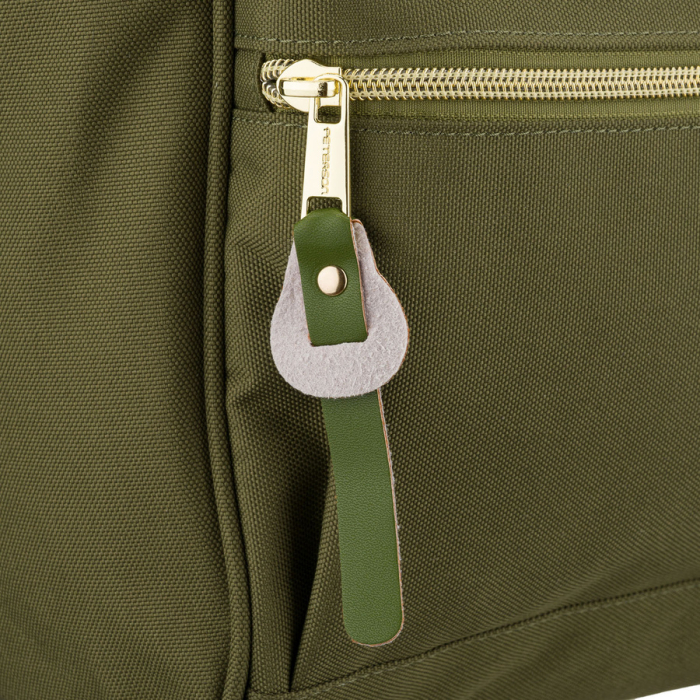 Rucsac de damă verde din poliester cu compartiment pentru laptop și bretele reglabile - Peterson PTR-PTN ALFA GREEN [12]