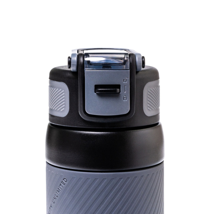 Cană termică neagră din oțel inoxidabil cu cioc de silicon - Peterson PTR-PTN TE-01-660 BLACK [6]