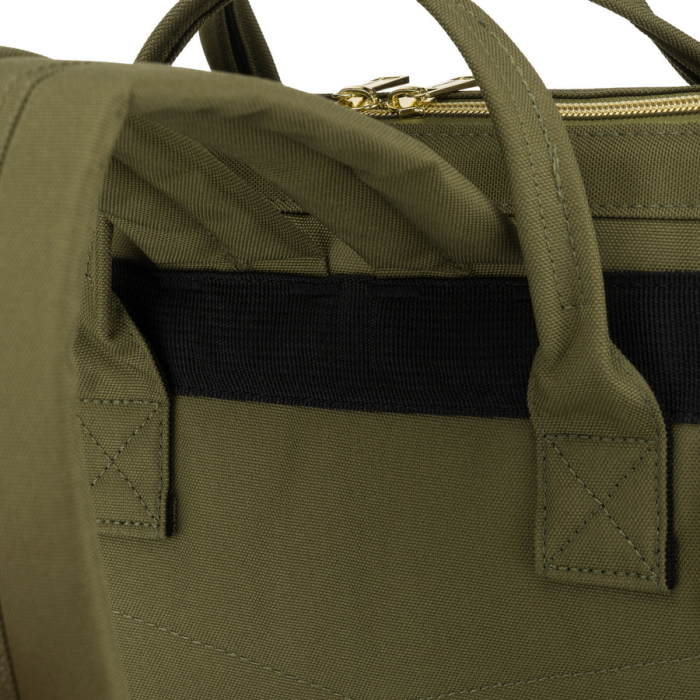 Rucsac de damă verde din poliester cu compartiment pentru laptop și bretele reglabile - Peterson PTR-PTN ALFA GREEN [13]