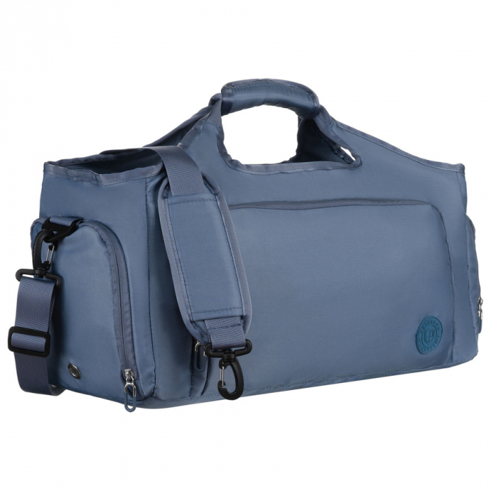 Geantă de călătorie albastră pentru weekend cu suport pentru valiză - Peterson PTR-PTN 24480 BLUE-BLUE [1]