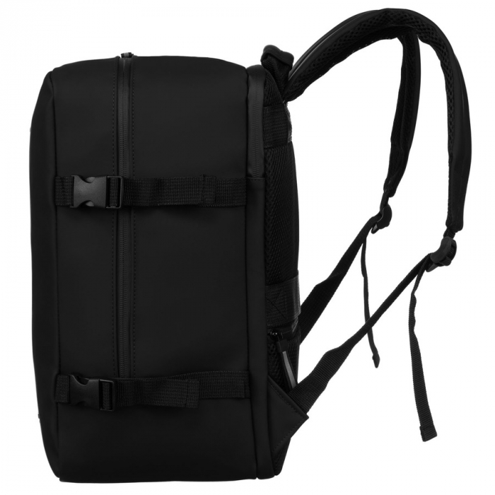 Rucsac de călătorie din poliester impermeabil negru impermeabil - Peterson PTR-PTN SKYLINE-8602 BLA [4]