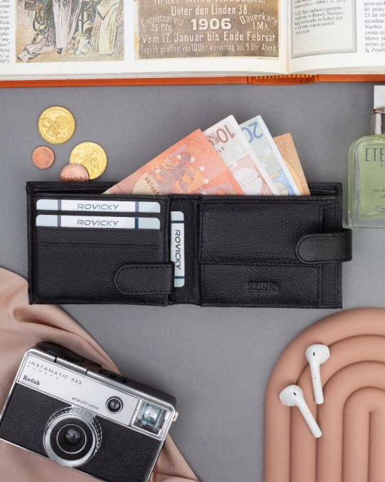 Portofel barbati din piele naturala Cavaldi 0035L-PDM-BP BL [5]