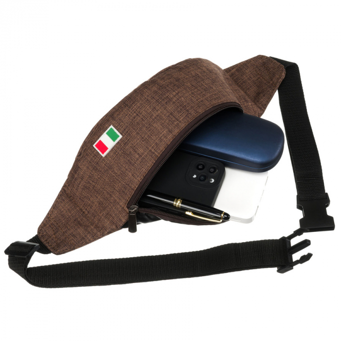 Geantă de oraș maro cu curea reglabilă PTR-WB05I-6972 BROWN [5]