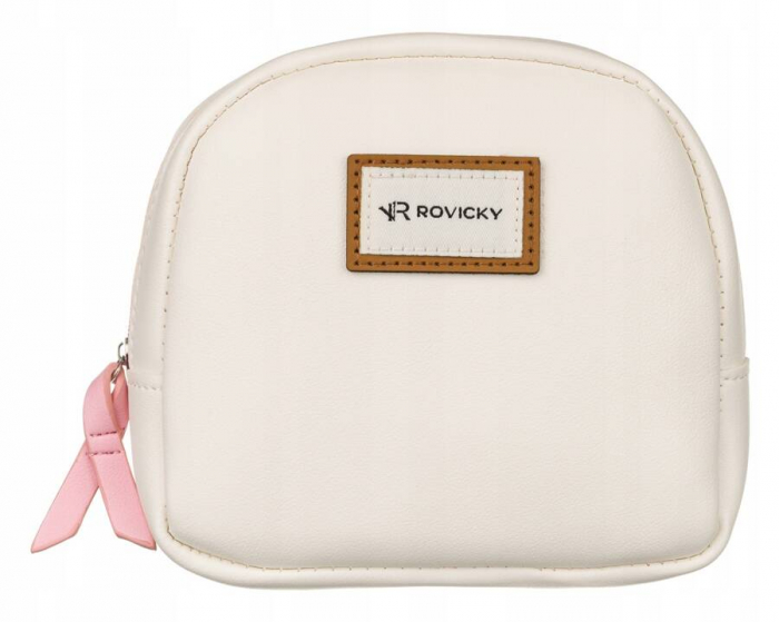 Set doua genti cosmetice dama din piele ecologica - Rovicky PTR-R-261-9404 WH [4]