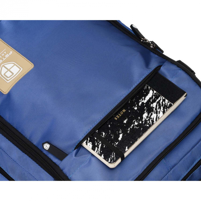 Rucsac de voiaj din poliester impermeabil de culoare albastra cu bretele reglabile - Peterson PTR-PTN APP-6684 BLUE [18]