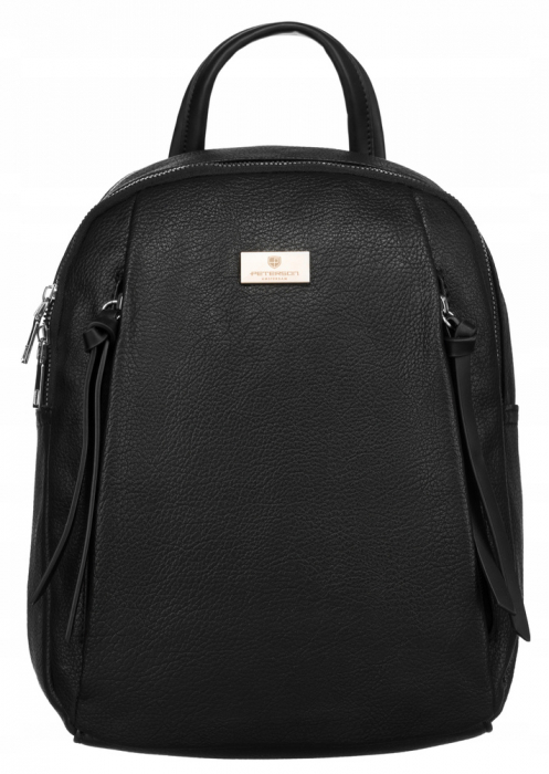 Rucsac elegant de dama din piele ecologica - Peterson PTR-PTN PL-6727 BL [2]