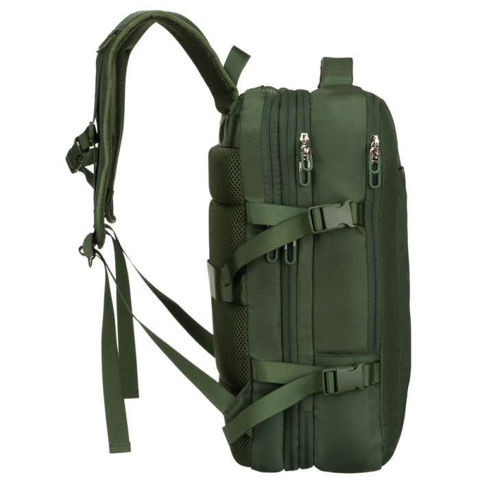 Rucsac de călătorie verde cu spațiu pentru laptop și port USB - Peterson PTR-PTN 24421-5111 GREEN [4]