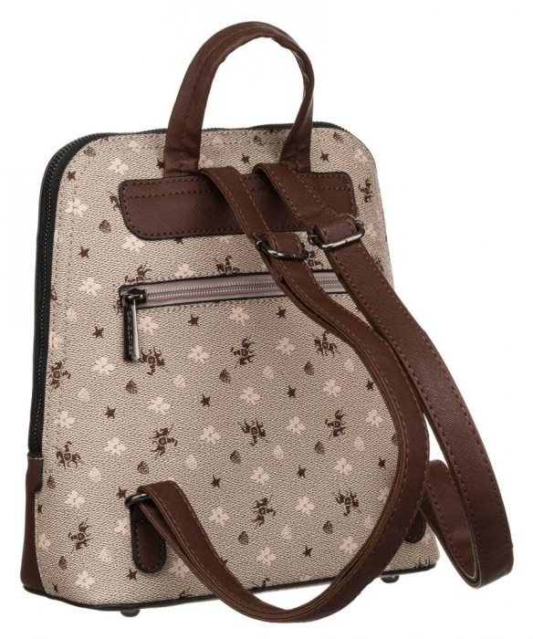 Rucsac elegant de dama din piele ecologica - David Jones PTR-6866-2 BE [3]