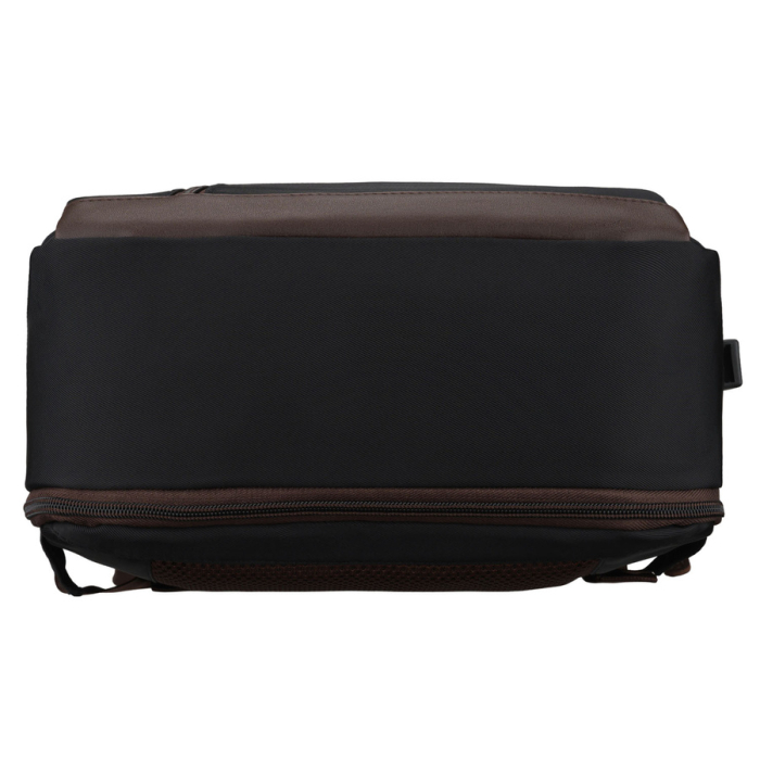 Rucsac de călătorie negru din poliester cu buzunar pentru laptop - Peterson [16]