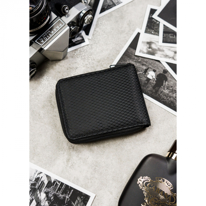 Portofel din piele pentru barbati Peterson PTR-PTN EH-01Z BLACK [5]