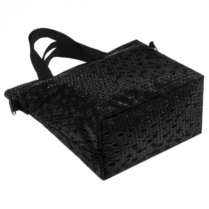 Geantă confortabilă pentru femei, din poliester, de culoare neagră - Rovicky PTR-R-TZ15605-2486 BLACK [9]