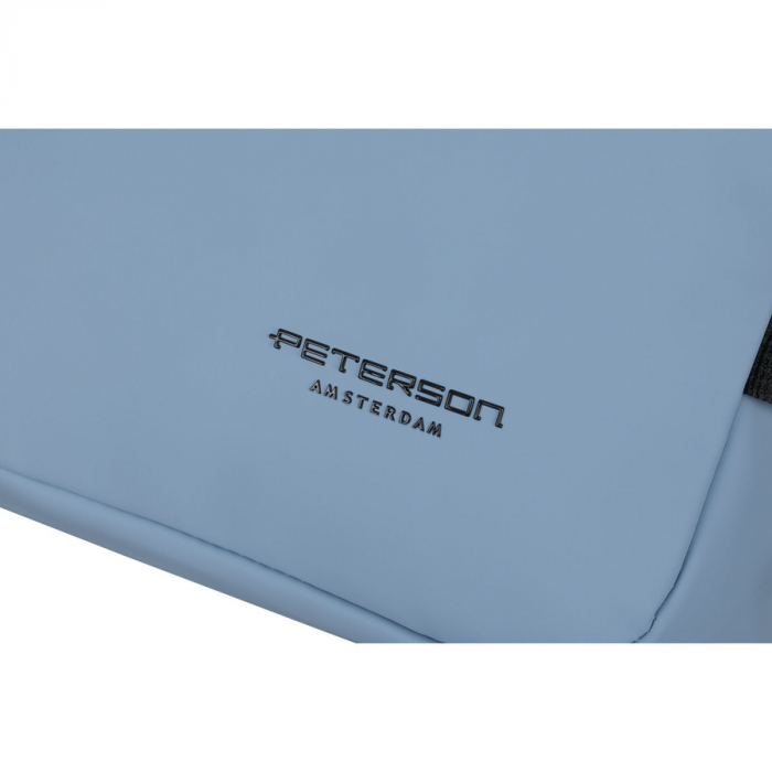 Rucsac de călătorie de mână, impermeabil, albastru - Peterson PTR-PTN SKYLINE-8640 BLU [13]