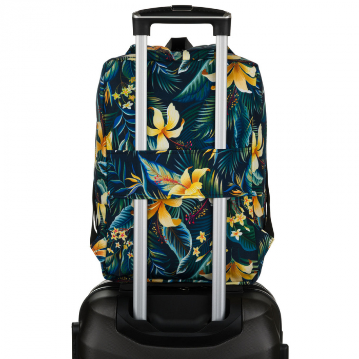 Rucsac de călătorie spațios cu model floral și fermoar - Rovicky PTR-R-PL-01-9005 09 [7]