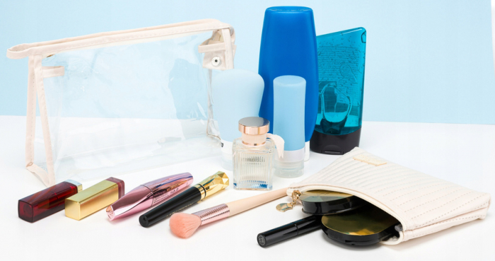 Geantă pentru cosmetice 2 în 1 impermeabilă - Rovicky PTR-KOS-2W1-01 BE [7]