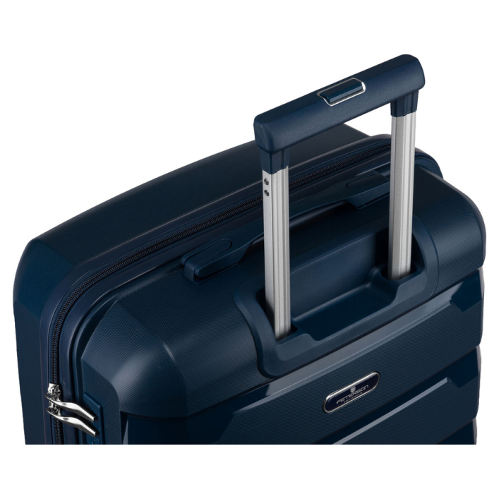 Valiză mare din polipropilenă, bleumarin, cu roți pivotante - Peterson PTR-PTN HPP-01-W-L-1747 [8]