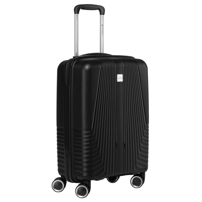 Valiză de cabină neagră cu mâner telescopic - Peterson PTR-PTN PP-09-W-S-1525 B [1]