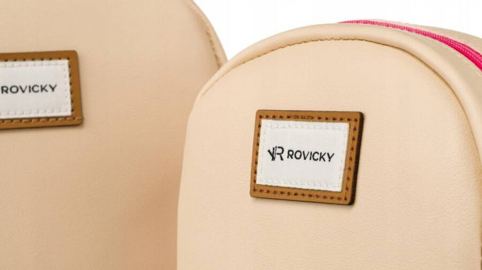 Set doua genti cosmetice dama din piele ecologica - Rovicky PTR-R-261-9398 BE [5]