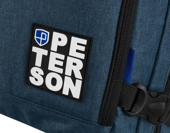 Rucsac de călătorie, impermeabil din poliester, cu spațiu pentru laptop - Peterson PTR-PTN PLG-02-T NA+BL [8]