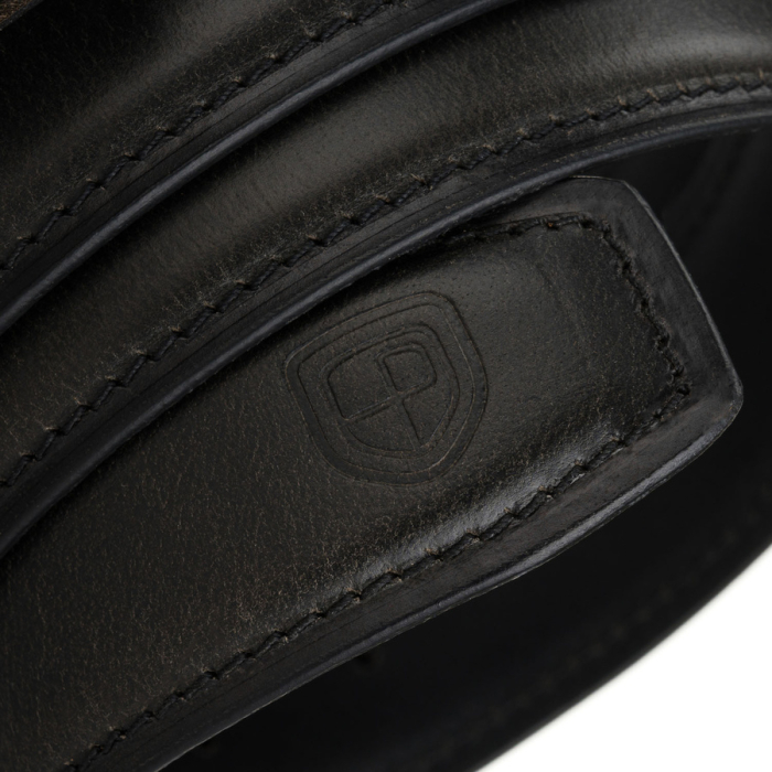 Curea bărbătească din piele neagră cu cataramă clasică - Peterson PTR-PTN LTP-32 [5]