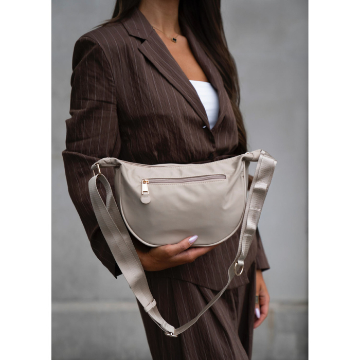 Geantă de damă bej, din nailon - Peterson PTR-PTN JN-14-0283 BEIGE [3]