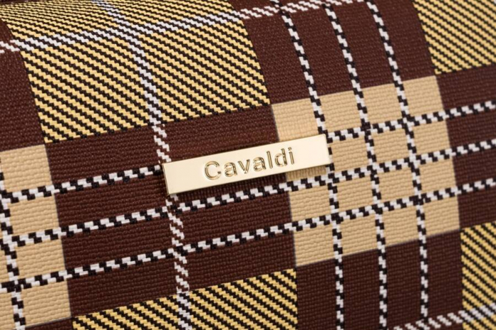 Geantă cosmetică de voiaj pentru femei în carouri - Rovicky PTR-KOS-35-8734 BRO [4]