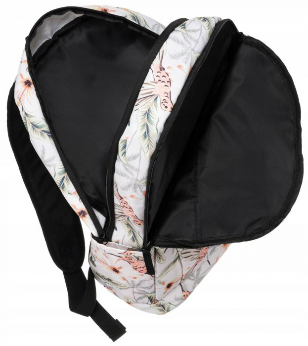 Rucsac clasic de damă din poliester cu model de plante - Rovicky PTR-R-PST-9305 06 [8]
