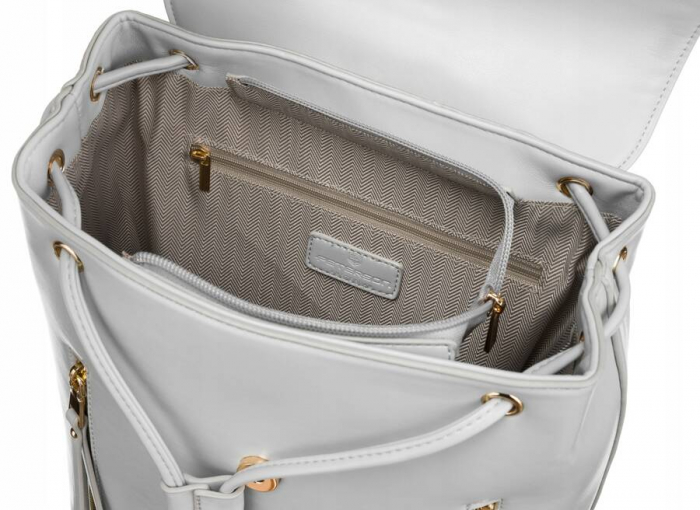 Rucsac elegant de dama din piele ecologica - Peterson PTR-PTN L61409-0289 GRA [5]