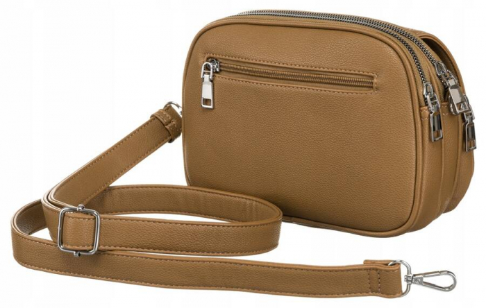 Geanta messenger de dama eleganta din piele ecologica - Rovicky PTR-R-074-02-0553 BEI [3]
