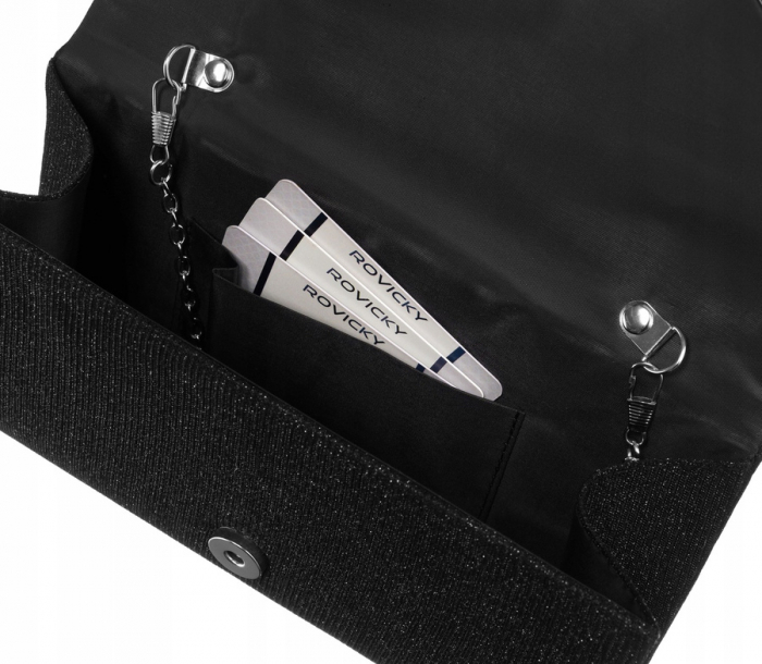 Geantă clutch elegantă, cu lant - Rovicky PTR-R-XS002-7189 BL [5]
