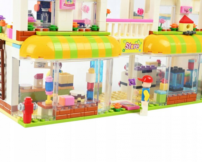 Set de blocuri Shop - Cedar4Kids PTR-ZZK-2080-LX.A067 MIX [5]