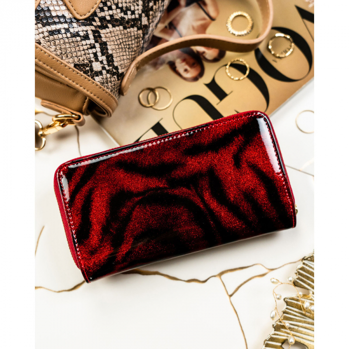 Portofel din piele pentru femei Peterson PTR-PTN PS116-TDS RED [4]