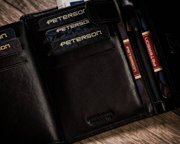 Portofel barbati din piele naturala Peterson PTR-PTN N318-BFA BL [7]
