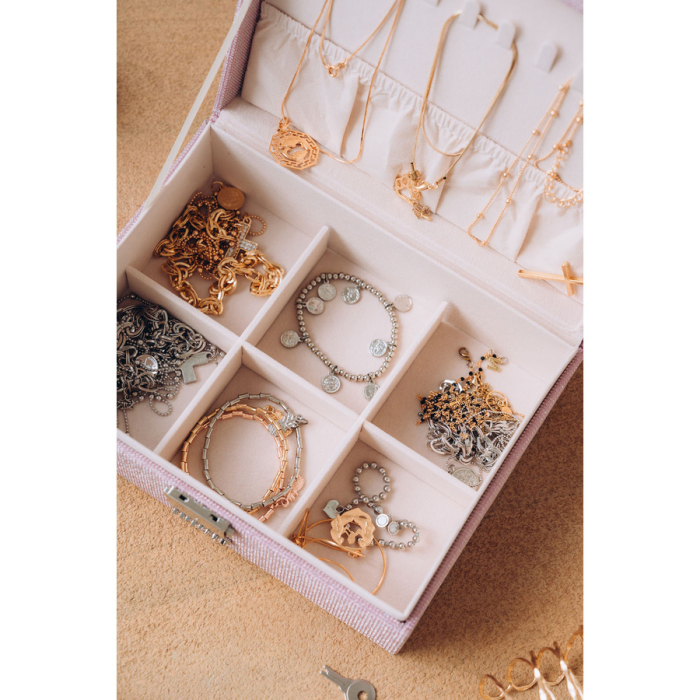 Cutie de bijuterii cu cheie, roz - Peterson PTR-PTN SZK-11-5936 PINK [8]