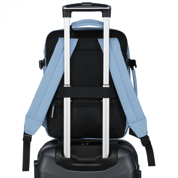 Rucsac de călătorie de mână, impermeabil, albastru - Peterson PTR-PTN SKYLINE-8640 BLU [6]