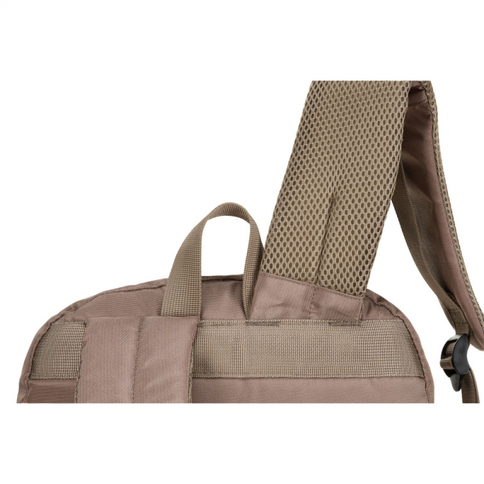 Rucsac încăpător și sport, confecționat din nailon bej, suspendat pe bretele reglabile - Peterson PTR-PTN 24400-6928 BEIGE [11]