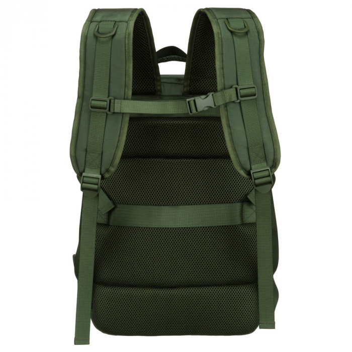 Rucsac de călătorie verde cu spațiu pentru laptop și port USB - Peterson PTR-PTN 24421-5111 GREEN [10]